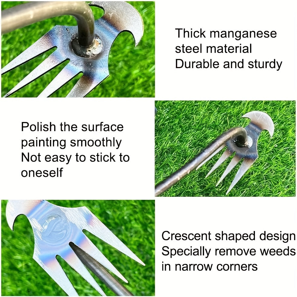 1pc, New Sharp And Durable With Root Weeding Tool For Home Garden Shovel, Backyard Loosening Farm Planting Weeding Gardens Weed Puller Manual Household Agricultural Tool Remover Weeding Loosening