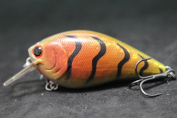wLure Crankbait Fishing Lure 8.3cm 14.3g Square Bill Fat Body Wobbler 1 Meter Depth #4 Treble Hooks Assorted Colors C429