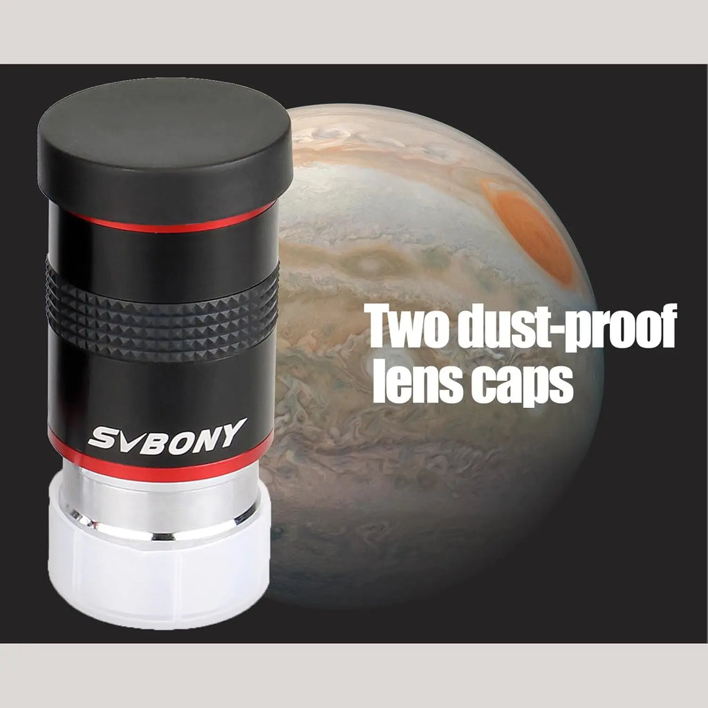 Svbony Telescope Eyepiece 1.25" 68 Degrees UWA 6/9/15/20mm Telescope Accessory Eyepieces Set for Astronomical Telescope