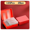2 Boxes/120 Pieces of Transparent Double-sided Tape, Reusable Without Residue, Suitable for Walls, Posters, Handicrafts