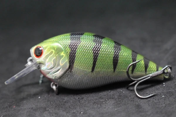 wLure Crankbait Fishing Lure 8.3cm 14.3g Square Bill Fat Body Wobbler 1 Meter Depth #4 Treble Hooks Assorted Colors C429