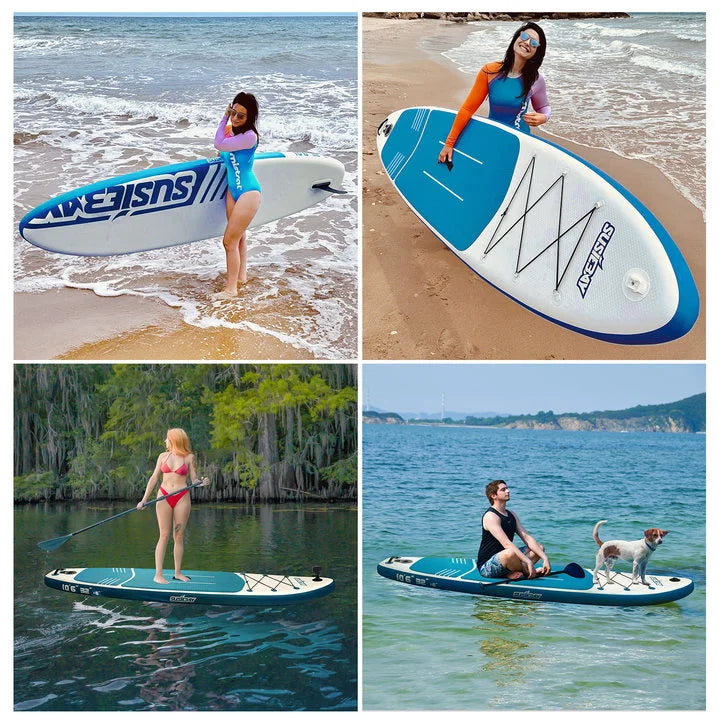 2025 Hot Sale Inflatable Paddleboard Durable Stand-Up Paddleboarding Surf Board with Accessory Free Shipping in US!