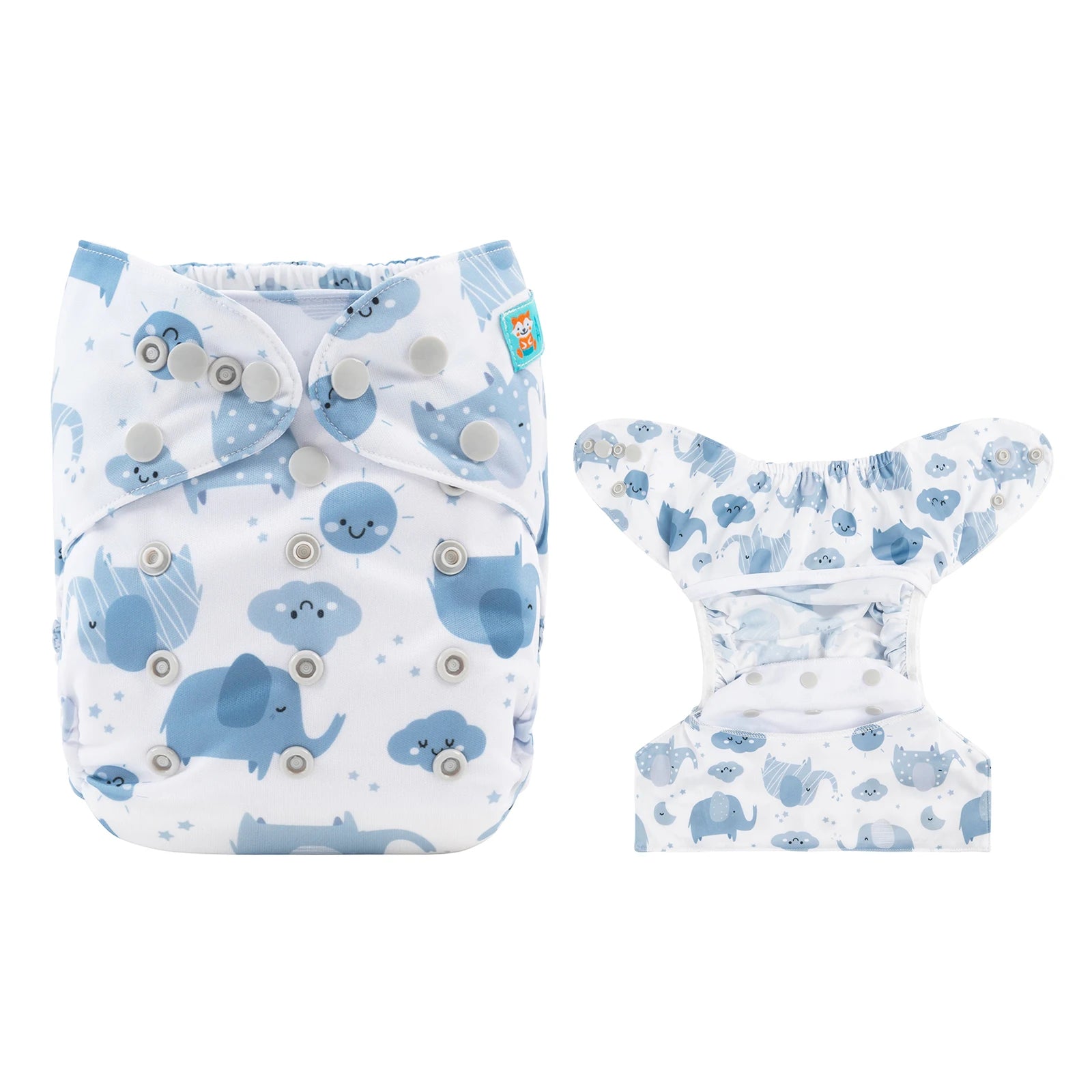 U Pick ALVABABY Reusable Diaper Cover Washable Nappy Cover Easy to Use Cover for Baby