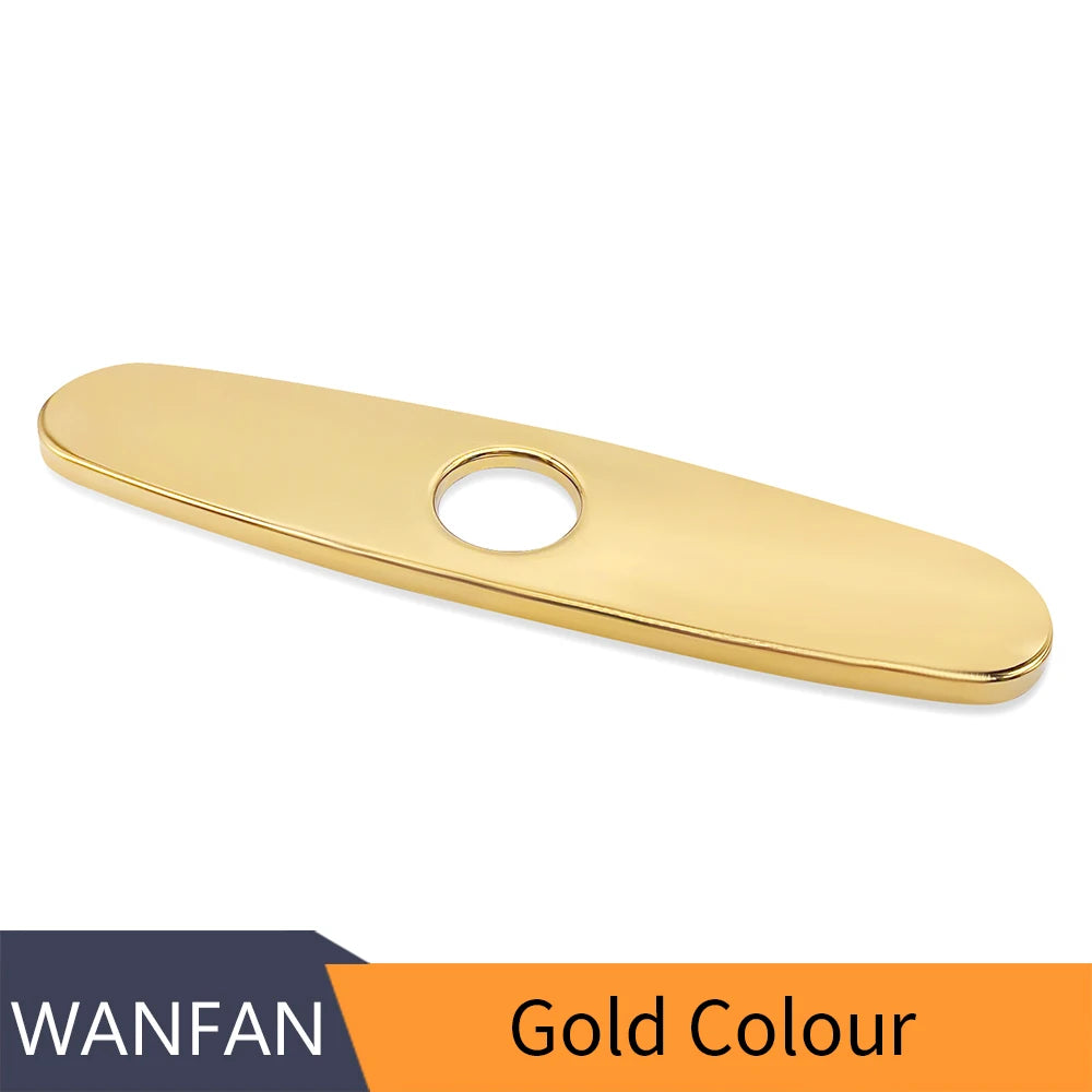 Kitchen Faucet Accessories Hole Cover Deck Plate 8" Bathroom Sink Unused Mounting Escutcheon 4012