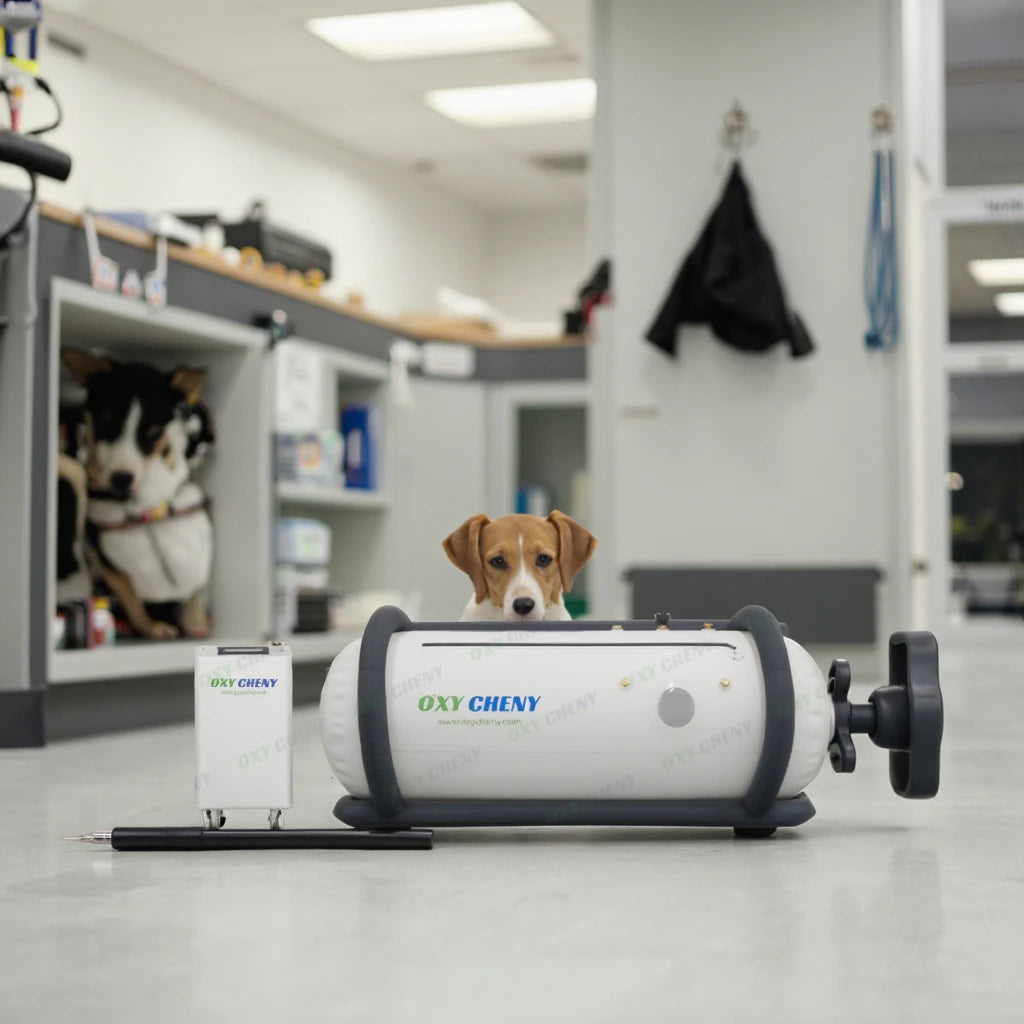 Oxycheny Portable 1.5ATA Soft Hyperbaric Oxygen Chamber Free Shipping Lying HBOT for Pets