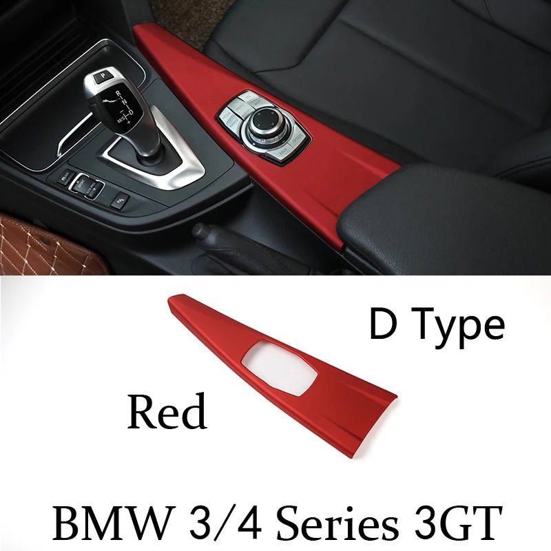 Per BMW Serie 3 4 3GT F30 F31 F32 F34 F36 316li 320li Accessori per auto Pannello di controllo del cambio Striscia decorativa di copertura