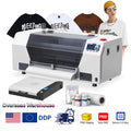 FREE SHIPPING US Warehouse 13" DTF Printer, Tariff Free, White Ink Circulation & Auto Cleaning, Fast USA Delivery