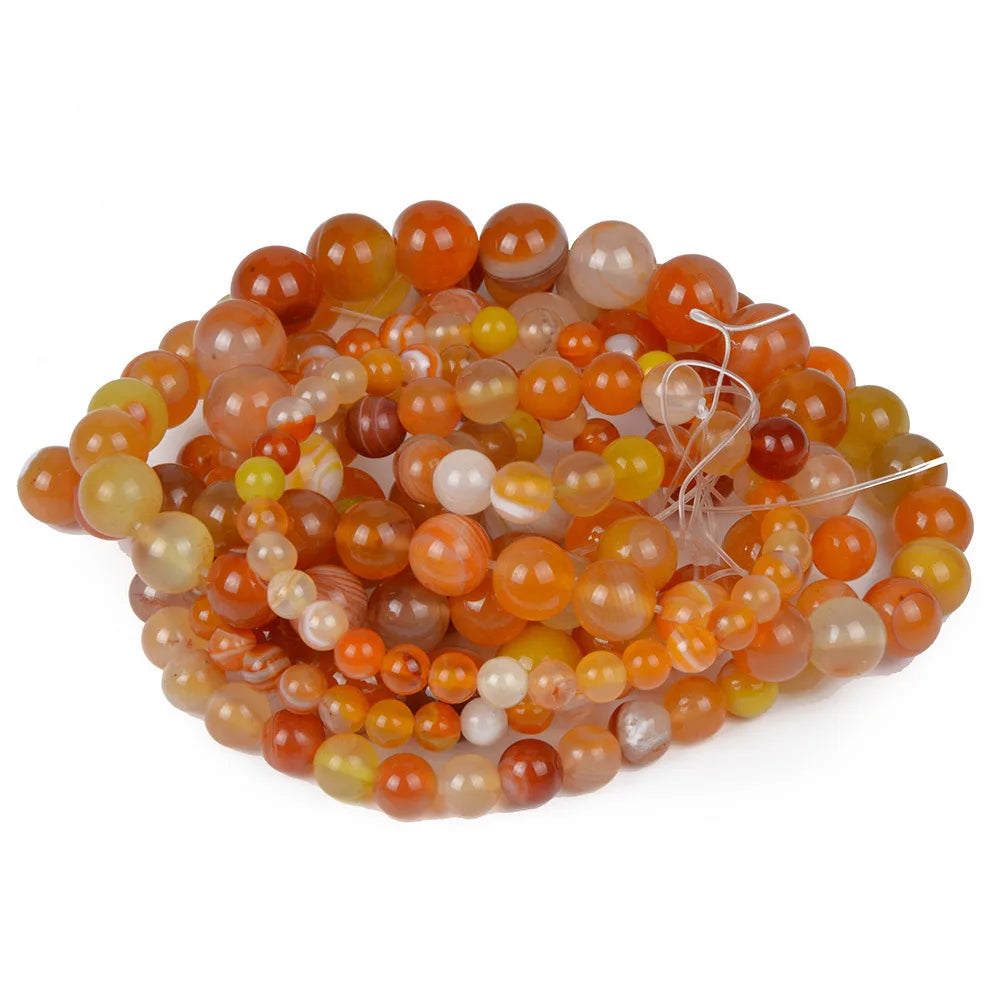 4 6 8 10 12mm Natural Stone Beads Lava Amazonite Agates Amethysts Turuoqises Round Loose Beads For DIY Making Bracelets Jewelry