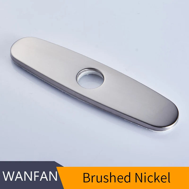 Kitchen Faucet Accessories Hole Cover Deck Plate 8" Bathroom Sink Unused Mounting Escutcheon 4012