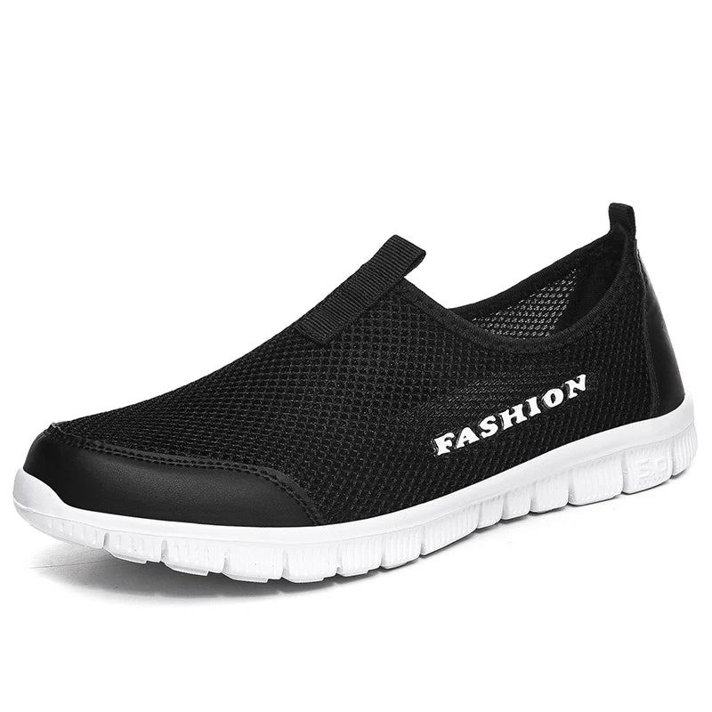Men Shoes 2020 Summer Sneakers Comfortable Casual Shoes Mesh Breathable Sneakers For Men Footwear Plus Size 38-46