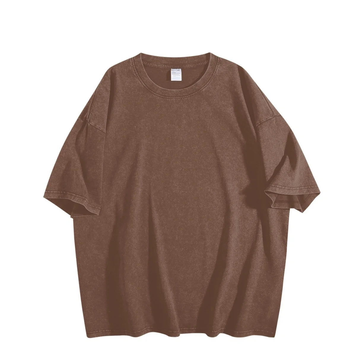 Made in USA Free Shipping  MOQ-1 3-Day Custom LOGO 2D Printing Washed 100%Cotton T-Shirt Snowflake Shirts Men's Oversize Shirts