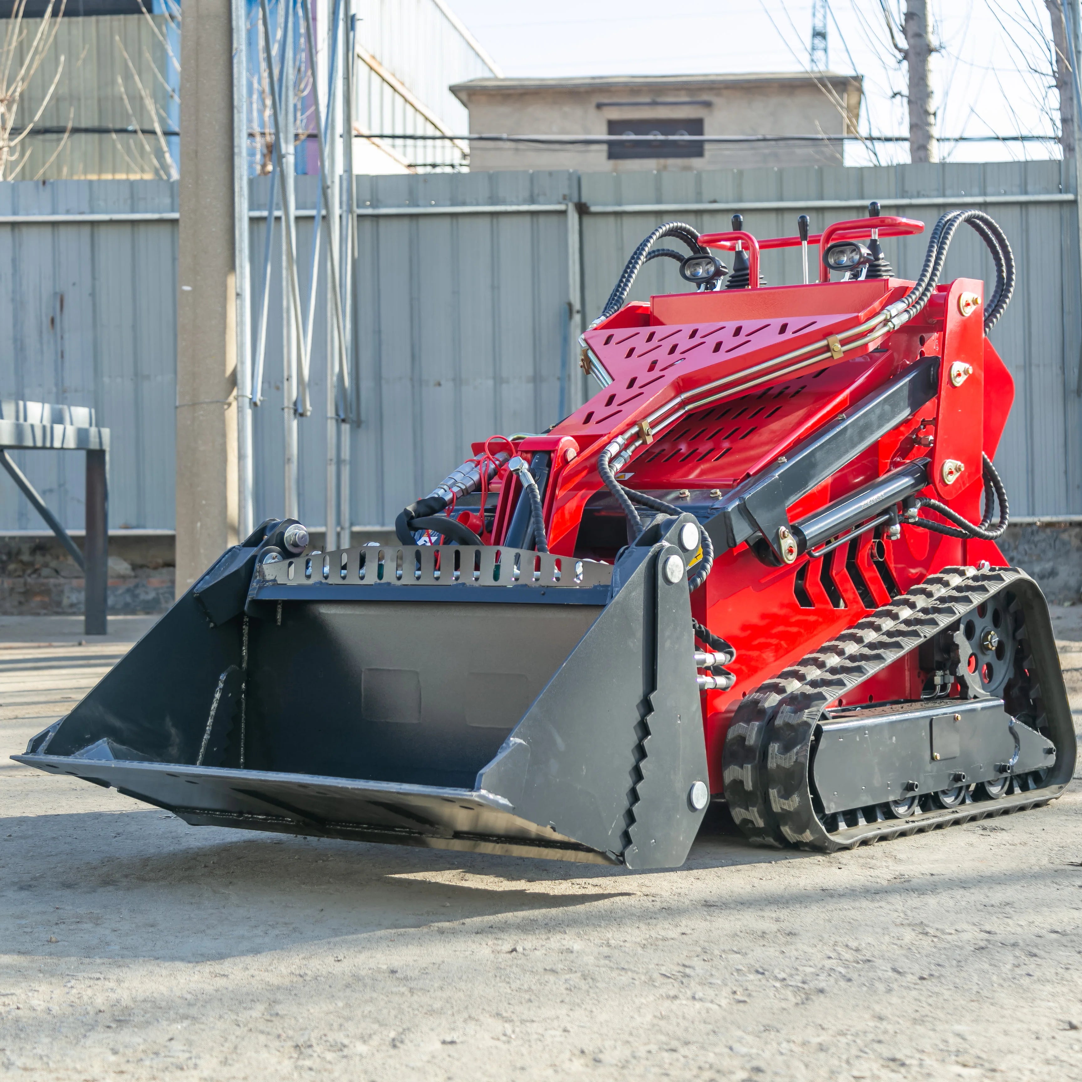 High Quality 450kg Crawler Skid Steer Loader USA in Stock Free Shipping Within 3 Days Delivery EPA CE Engine