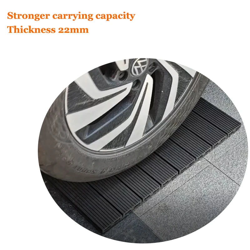 Free Shipping US Warehouse 22mm Thick Grey Interlocking Waterproof WPC Decking Tiles Square Wood Plastic Outdoor Flooring