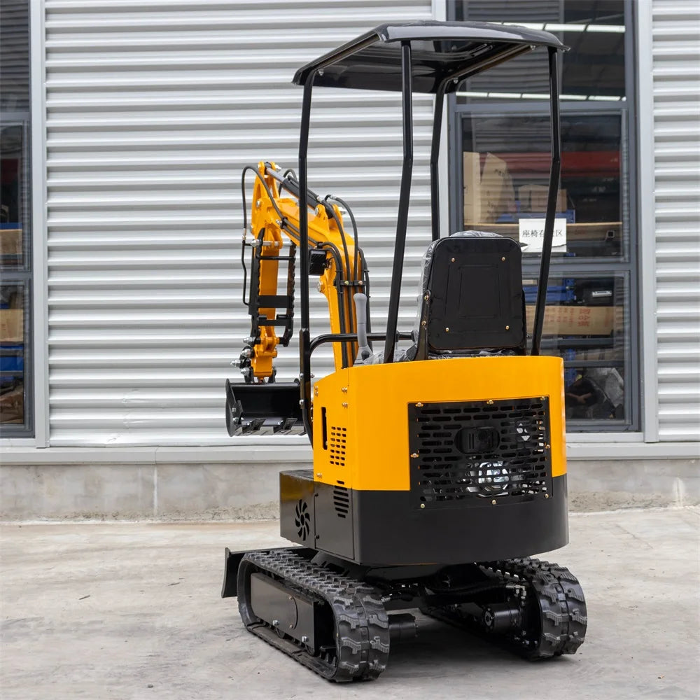 Free Shipping Arrived in Seven Days  Small Excavator 1Ton Hydraulic Crawler Micro Diggerr Bagger Customize New Excavator