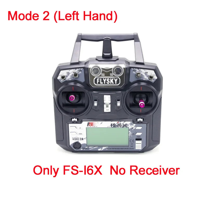 Original Flysky FS-i6X 10CH 2.4GHz AFHDS 2A RC Transmitter With FS-iA6B FS-iA10B FS-X6B FS-A8S Receiver For Rc Airplane Drone