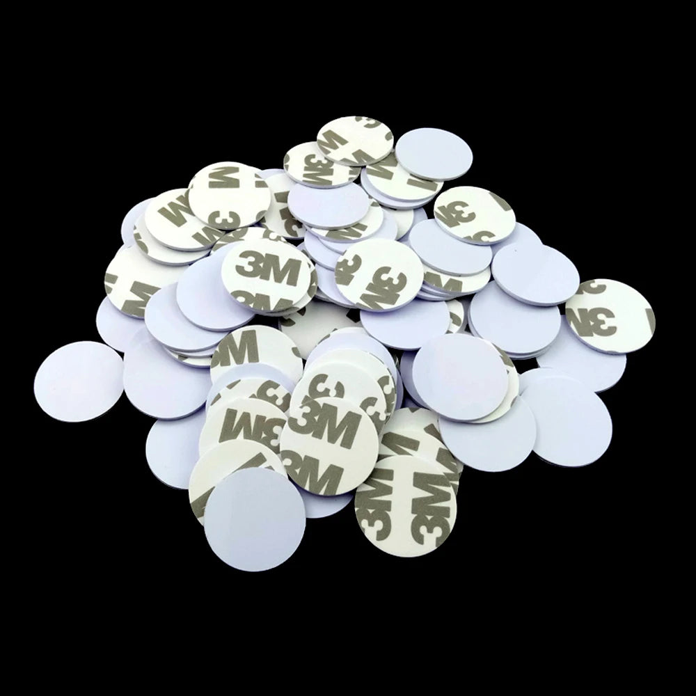 12pcs RFID 125khz EM4305 T5577 Blank Key Tag Chip Ring Coin Cards Tags Keytag Copy Rewritable Writable Rewrite Duplicate 125 khz