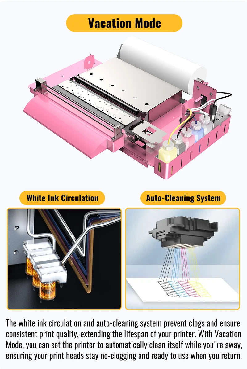 Own Brand Haolic Xp600 Single Head A3 Dtf Printer Printing Machine Factory Price with Free Shipping for Small Business