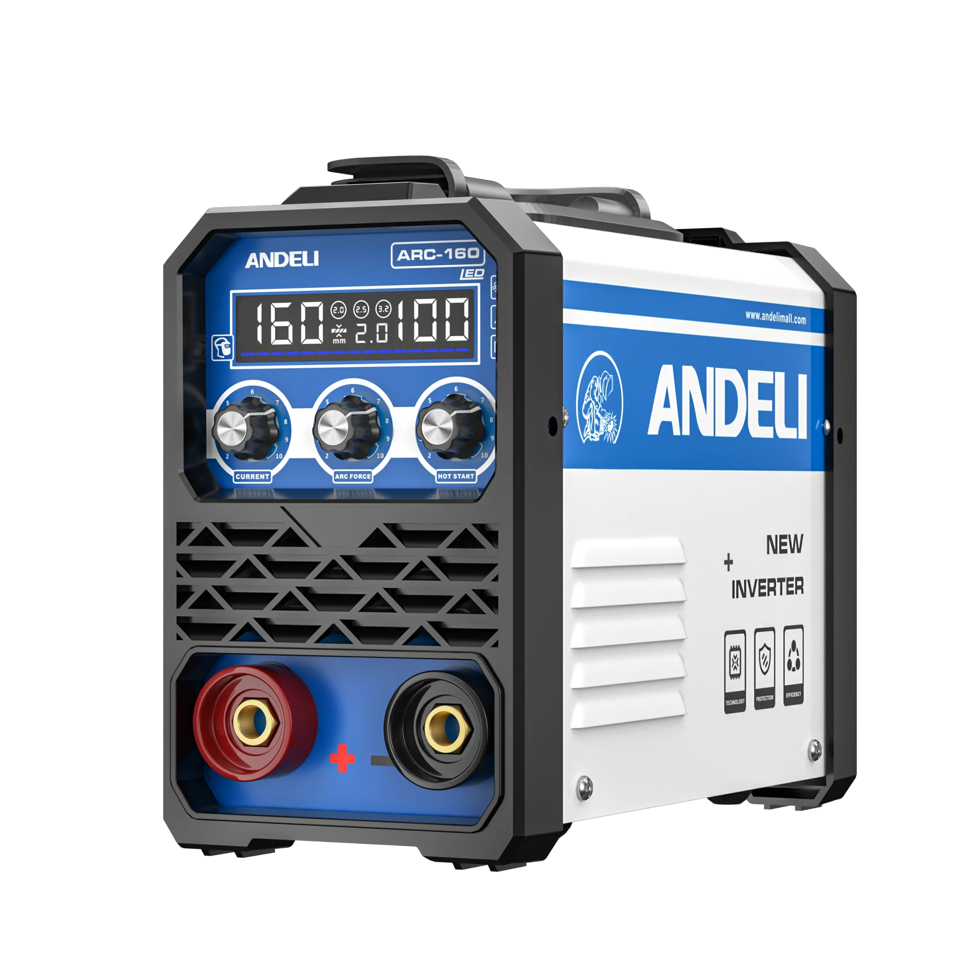 ANDELI  Free Shipping Household Portable 110V/220V 2 in 1  MMA  LIFT TIG 160A IGBT DC ARC Welding Machine