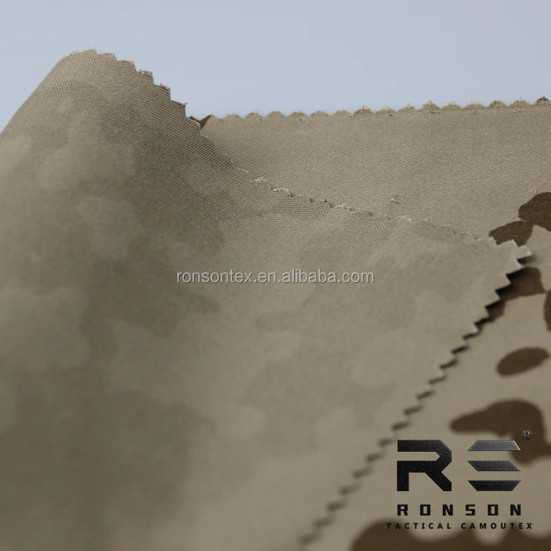 TC FLECTARN DESERT Camouflage Twill Fabric Woven Rib Style for Garments-Nylon Cotton Material Tactical Uniform Style