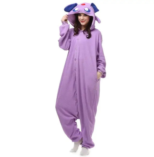 Blue Stitch Kigurumi Animal Adults Cat Bear Shark Onesies Pajama Raccoon  Costumes Dragon Jumpsuit Christmas