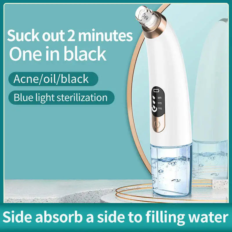 Eu Us in Stock Comedone Extractor Vacuum Blackhead Remover Machine Free Shipping Vacuum Pore Cleaner