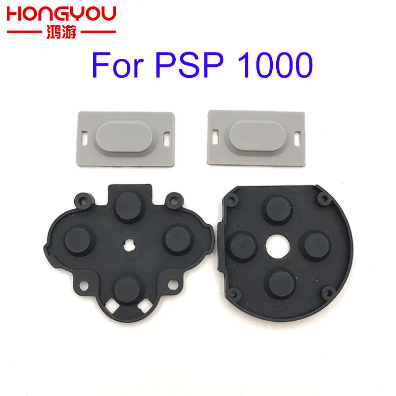 1-5PCS Game Console Replacement for Sony PSP 1000 For PSP FAT D Pads Rubber Conductive R L button repair part