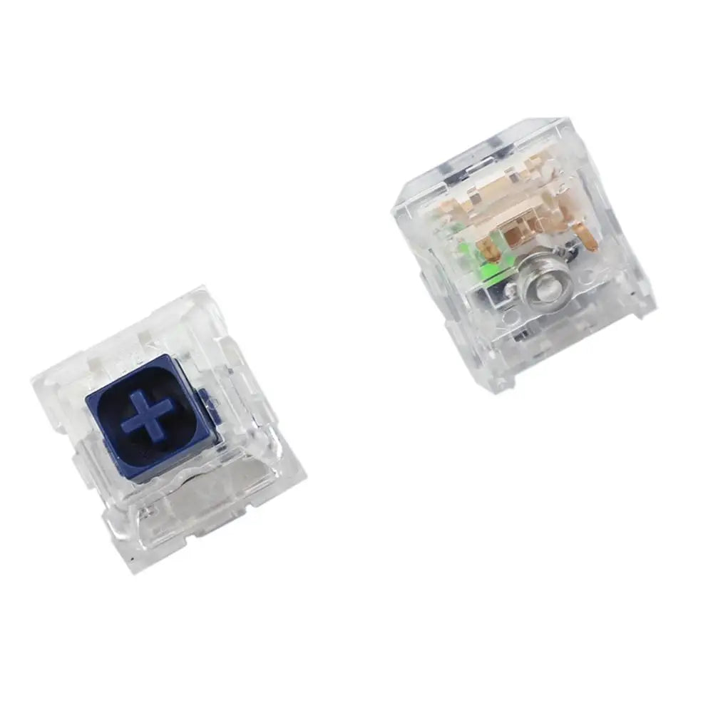 Wholesales Kailh Box Royal Navy Blue Jade Pink Crystal Box 3 pin Switches IP56 Water-proof Compatible Cherry MX Switches