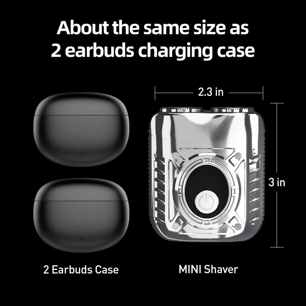 Eu Us in Stock Electric Shavers Premium Mini Electric Razor Free Shipping Metal Men Face Razor