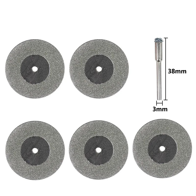 XCAN Mini Cutting Disc for Rotary Accessories Diamond Grinding Wheel Rotary Tool Circular Saw Blade Abrasive Diamond Disc