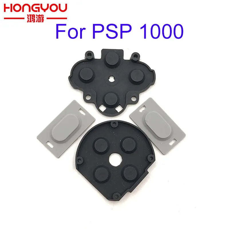 1-5PCS Game Console Replacement for Sony PSP 1000 For PSP FAT D Pads Rubber Conductive R L button repair part