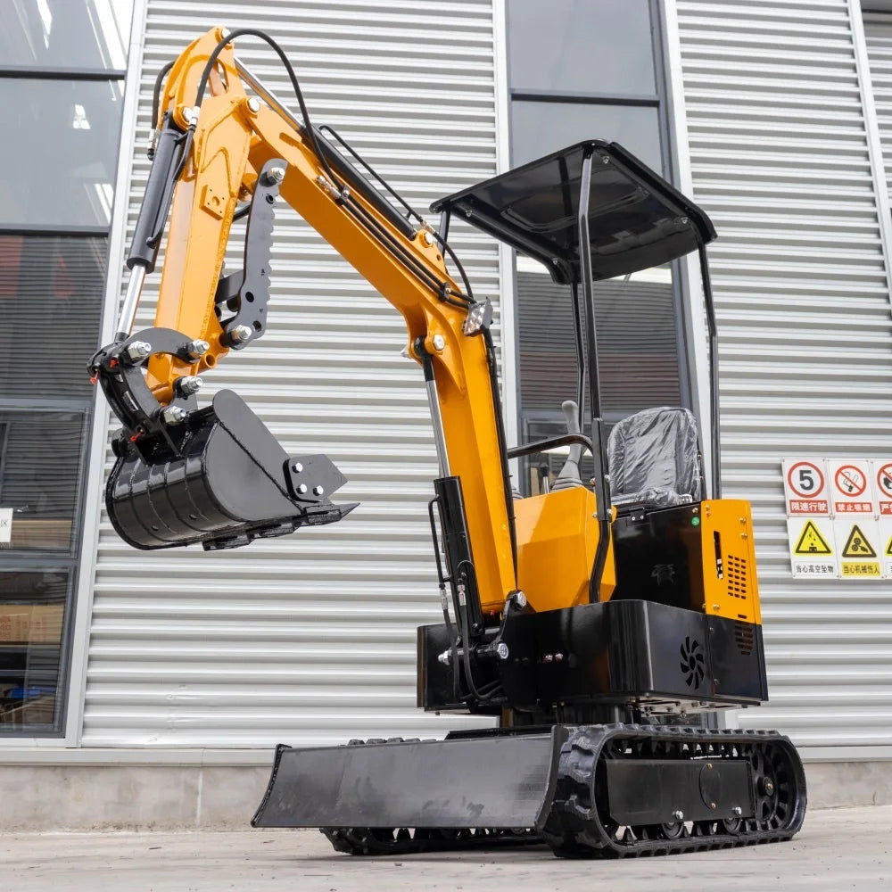 FREE SHIPPING HIGHTOP US Warehouse Stock Product Mini Excavator 1Ton  Small Excavator Fast Delivery