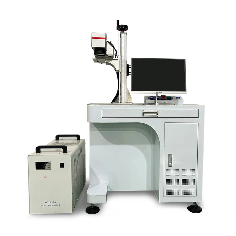 High Precision 3W 5W 10W Ultraviolet UV Laser Marking Engraving Machine on Glass Metal Plastic