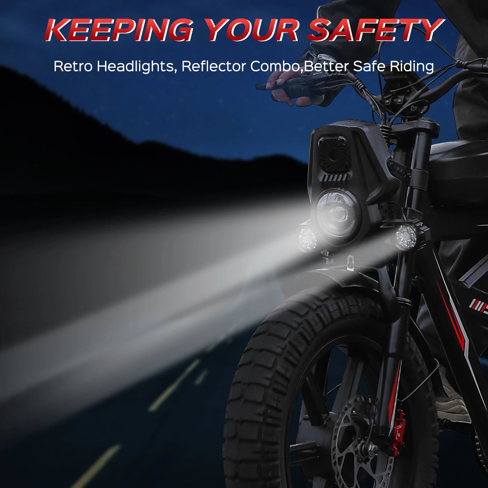 Electric Bike Free Shipping US Warehouse Stock 2000W 48V25Ah 20*4 Inch off Road Fat Tire off Raod E Bike for Adult Popular in US