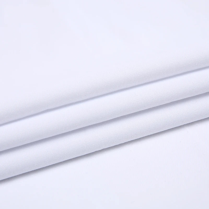 Men's Classic Long Sleeve Standard-fit Dress Shirts Formal Business Social Simple Basic Design White Work Office Casual Shirt