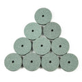 XCAN 10pcs Green Aluminum Oixde Grinding stone sheet For Dremel rotary tools