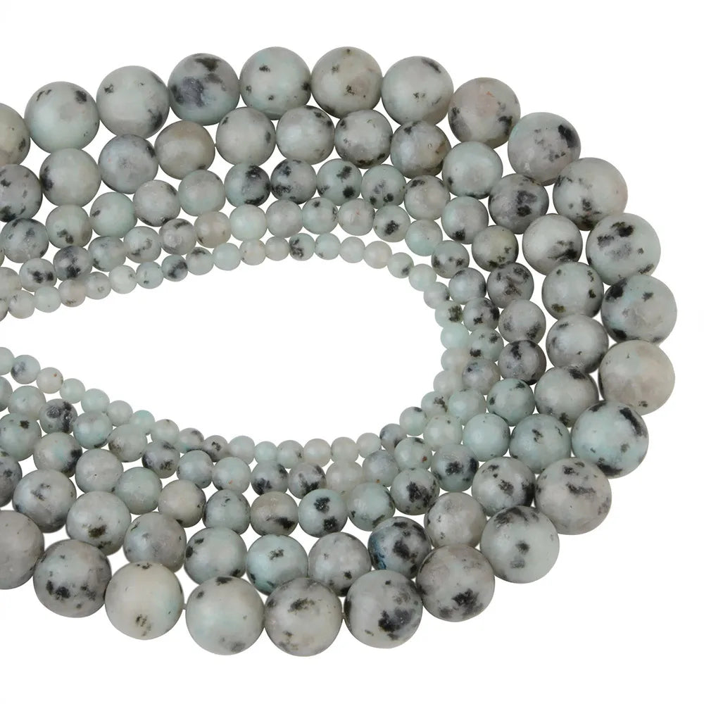 4 6 8 10 12mm Natural Stone Beads Lava Amazonite Agates Amethysts Turuoqises Round Loose Beads For DIY Making Bracelets Jewelry