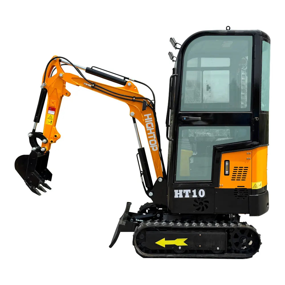 Free Shipping Arrived in Seven Days  Excavator Engine EPA Digger Farm Small Excavators 1 Ton Mini Crawler Excavator
