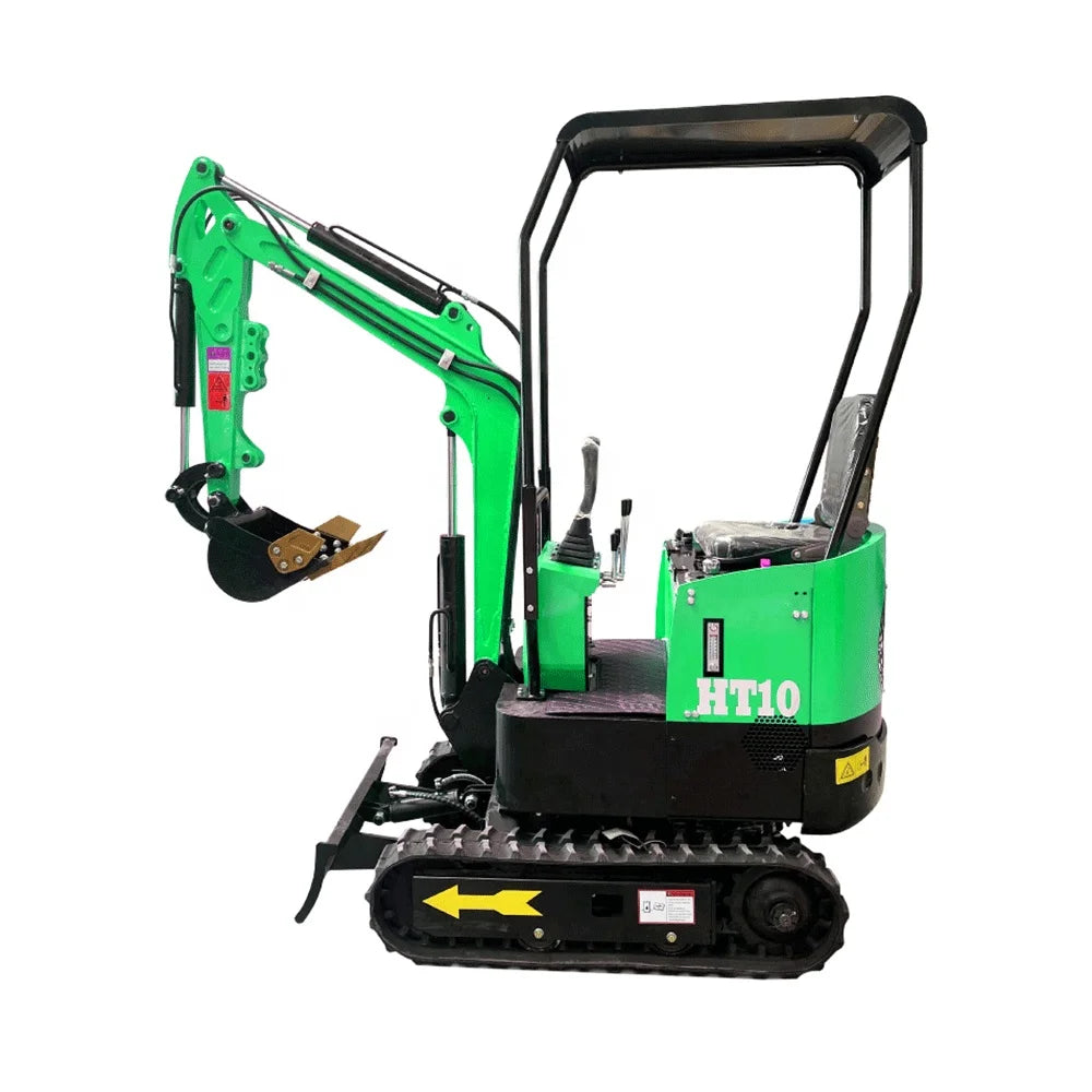 FREE SHIPPING HIGHTOP Landscaping Digging Machine Mini Excavator 1Ton  Small Excavator Fast Delivery in USA Warehouse