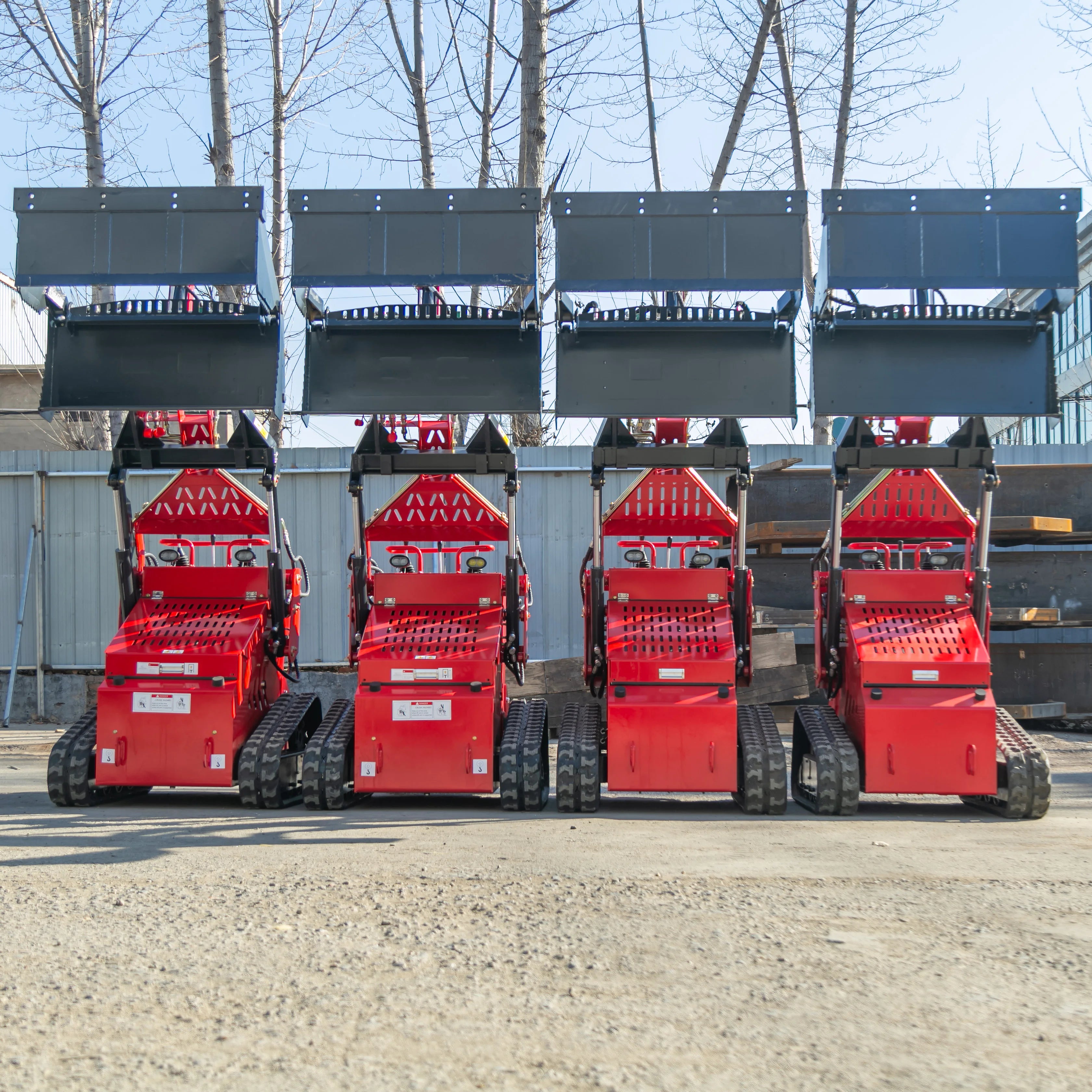 High Quality 450kg Crawler Skid Steer Loader USA in Stock Free Shipping Within 3 Days Delivery EPA CE Engine