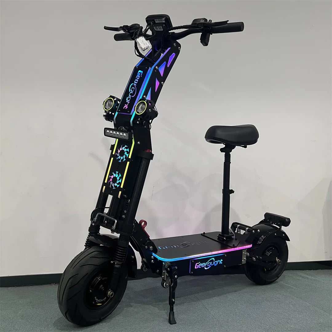 USA Stock Heavy Duty G14 E Scooters Long Distance 72v 10000w 35ah 100km 2 Wheels Scooter Electric Adult Free Shipping with Seat
