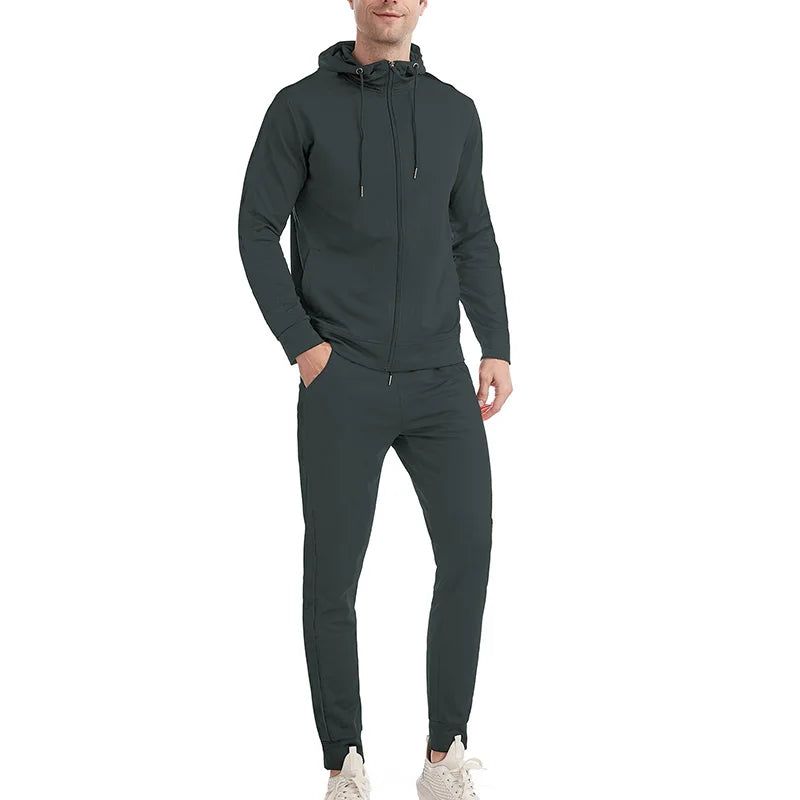 Free Shipping to the USA Fashion Men Sports Comfort Wear Traje Deportivo Tracksuits Soft Breathable Tracksuit Sets for Men