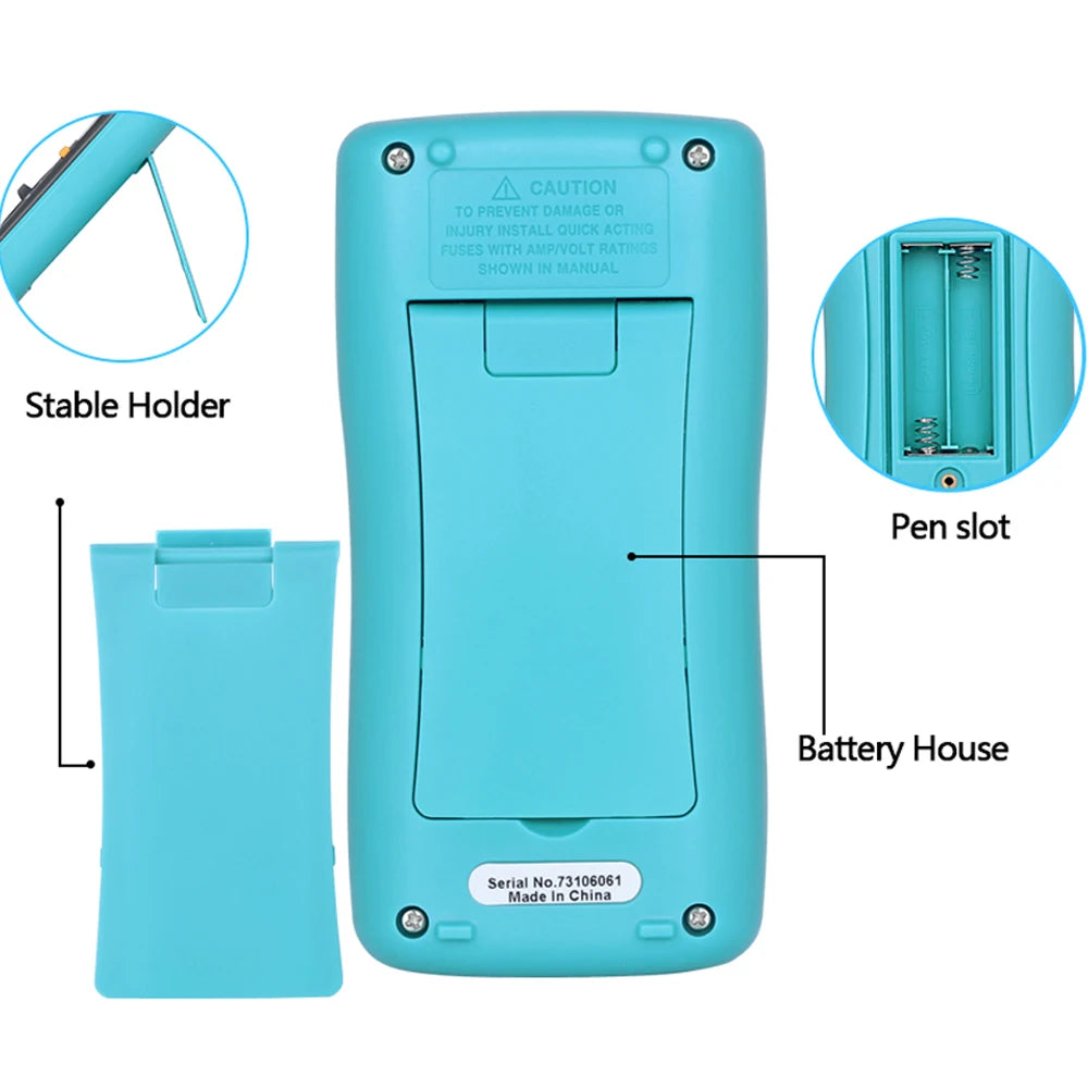 BSIDE Digital Multimeter Auto Range True RMS 8000 High precision Ammeter Voltmeter Smart Capacitor Temperature NCV Ohm Hz Tester