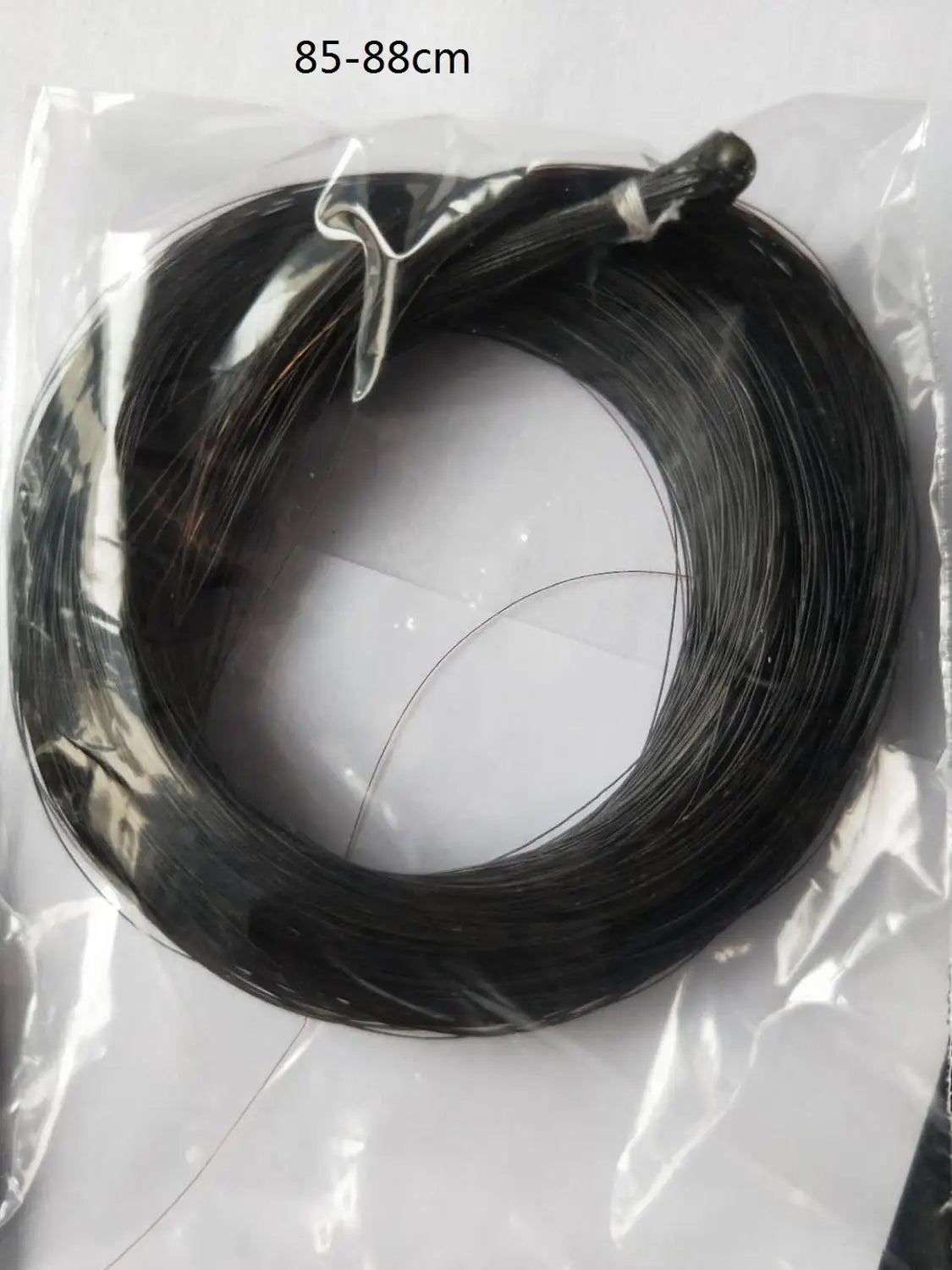 1 Beam Quality Violin Bow Hair 6 Grams Black Horse Hair or White Bow Hair Horse Tails