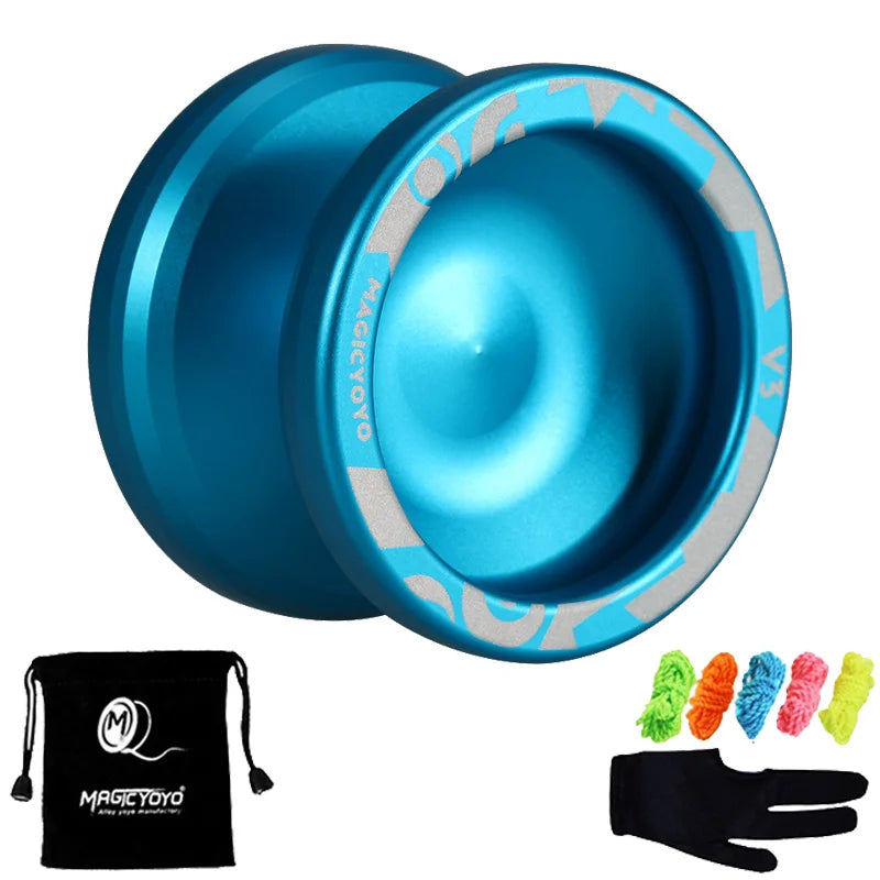 Magic Yoyo V3 YOYO ALUMINUM Alloy Professional Yoyo Best Unresponsive or Responsive Yoyos Stroller yoyo for Children Boys Toys