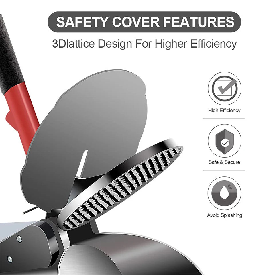 HD109 Ice Shaver Prevent Splash Electric Two Blades Snow Cone Maker Shaved Ice Machine Commercial Ice Crushers