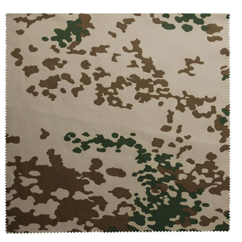 TC FLECTARN DESERT Camouflage Twill Fabric Woven Rib Style for Garments-Nylon Cotton Material Tactical Uniform Style