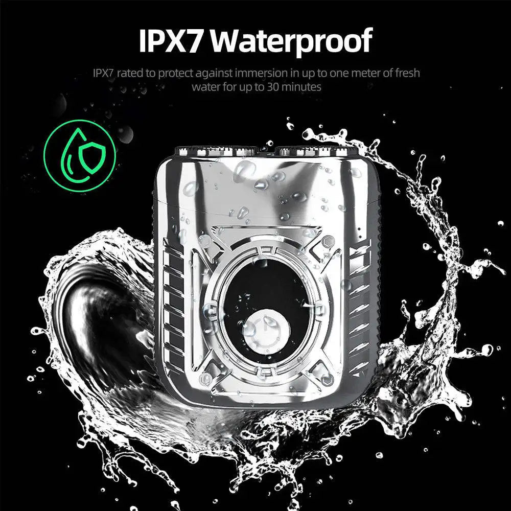 Eu Us in Stock Electric Shavers Premium Mini Electric Razor Free Shipping Metal Men Face Razor