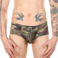 Men Sexy Underwear Boxers Man Underpants Military Boxer Shorts U Convex Pouch Underpants Camouflage Panties Trunks