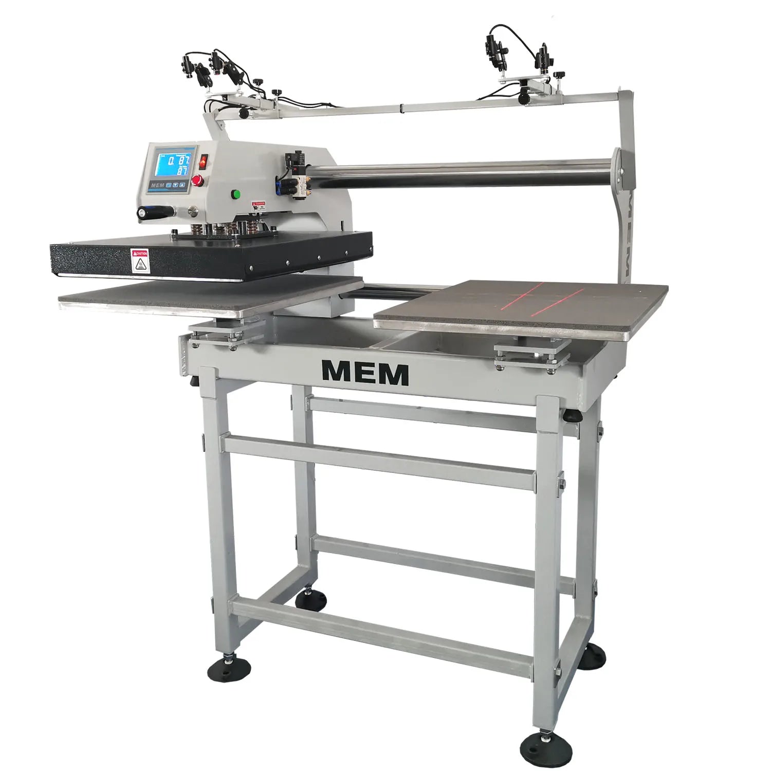 TQ-4050L US America Free Shipping Fast Delivery Pneumatic Dual Heat Press Machine for Any Fabric Printing