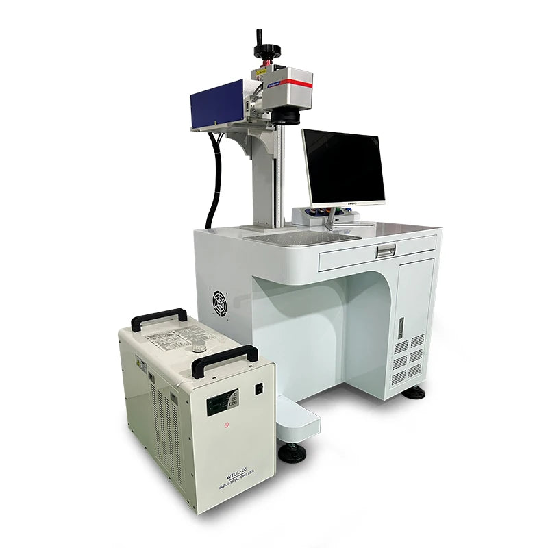 High Precision 3W 5W 10W Ultraviolet UV Laser Marking Engraving Machine on Glass Metal Plastic